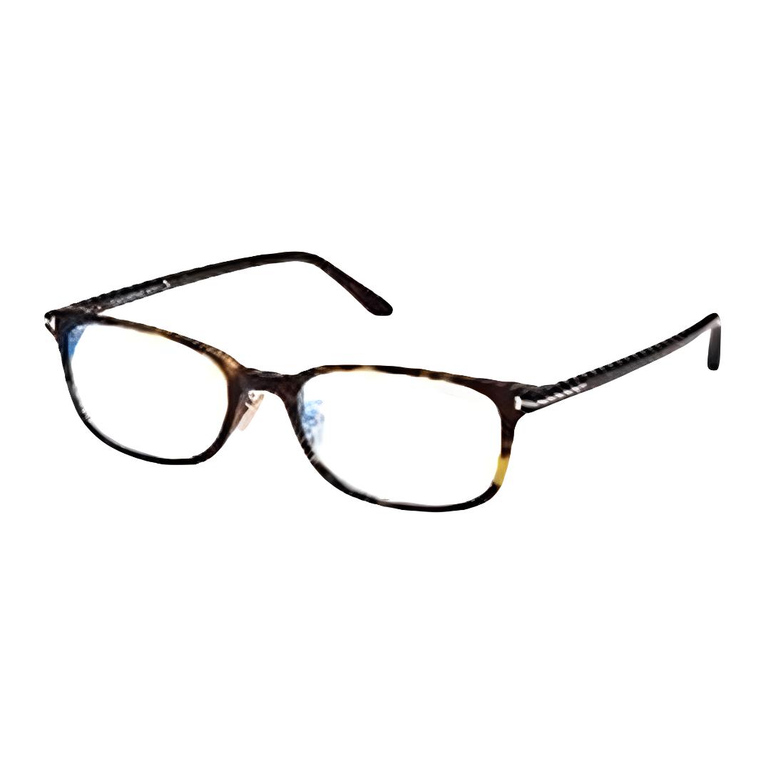 TOM FORD Rectangular Eyeglass Frame - Tortoiseshell Unisex Couples Design. FT5852-D-B54052 圖 2