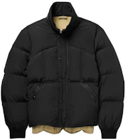 TOM FORD Solid Color Black Short Jacket with Stand Collar 437698010958-99004 TOM FORD Solid Color Black Short Jacket with Stand Collar 437698010958-99004