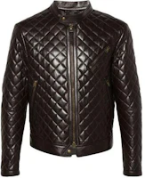TOM FORD Solid Color Zip-Up Jacket Brown LMN009F23LXR007-KB750 TOM FORD Solid Color Zip-Up Jacket Brown LMN009F23LXR007-KB750