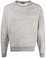 TOM FORD Solid Gray Crewneck Pullover Sweatshirt TFJ237BY292K03 TOM FORD Solid Gray Crewneck Pullover Sweatshirt TFJ237BY292K03