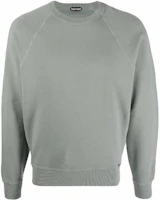 TOM FORD SS22 Green Solid Color Casual Crewneck Pullover Sweatshirt BZ265TFJ985T43 TOM FORD SS22 Green Solid Color Casual Crewneck Pullover Sweatshirt BZ265TFJ985T43