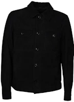 TOM FORD SS23 Black Solid Single-Breasted Notched Lapel Jacket LJS001LMS003S23LB999 TOM FORD SS23 Black Solid Single-Breasted Notched Lapel Jacket LJS001LMS003S23LB999