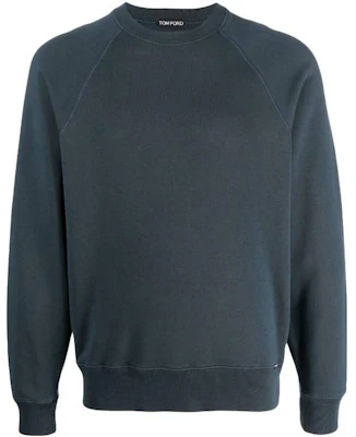 TOM FORD SS23 藍色純色圓領長袖套頭衫 男款上衣 JCL001JMC006S23-HB722 Buy TOM FORD SS23 藍色純色圓領長袖套頭衫 男款上衣 JCL001JMC006S23-HB722