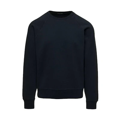 TOM FORD SS23 Solid Color Raglan Sweatshirt Black JCL001JMC006-LB999