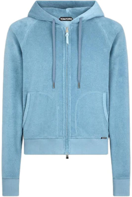 TOM FORD SS24 Hoodie Biru Muda Towelling Lengan Raglan Full-Zip JDL002JMC008S23HB281 Buy TOM FORD SS24 Hoodie Biru Muda Towelling Lengan Raglan Full-Zip JDL002JMC008S23HB281