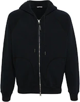 TOM FORD SS24 Navy Blue Colorblock Zipper Hoodie for Men JDL010JMC006S23-NAVY TOM FORD SS24 Navy Blue Colorblock Zipper Hoodie for Men JDL010JMC006S23-NAVY