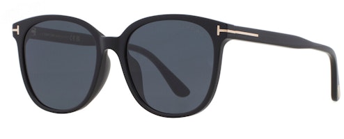 Tom Ford TF Acetate Irregular Sunglasses Black Unisex Fashion Statement Eyewear. FT0972K01A56 Tom Ford TF Acetate Irregular Sunglasses Black Unisex Fashion Statement Eyewear. FT0972K01A56