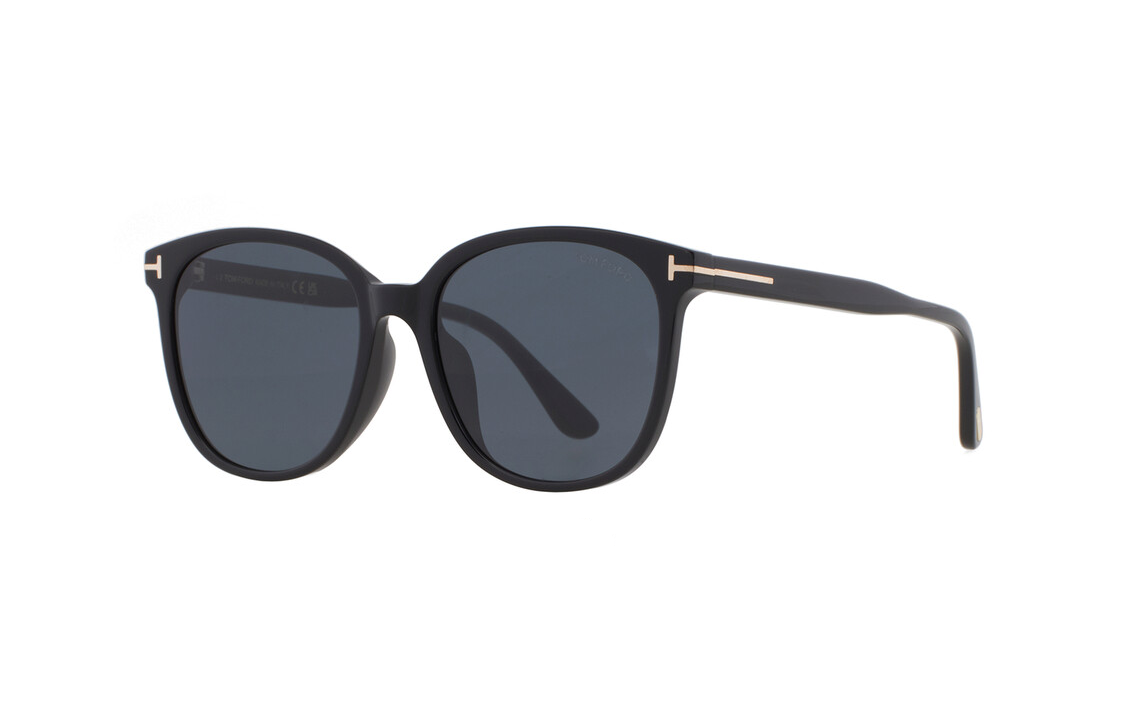 Order Tom Ford TF 不規則黑色醋酸太陽眼鏡 男女時尚配件墨鏡 FT0972K01A56