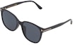 Purchase Tom Ford TF 不規則黑色醋酸太陽眼鏡 男女時尚配件墨鏡 FT0972K01A56