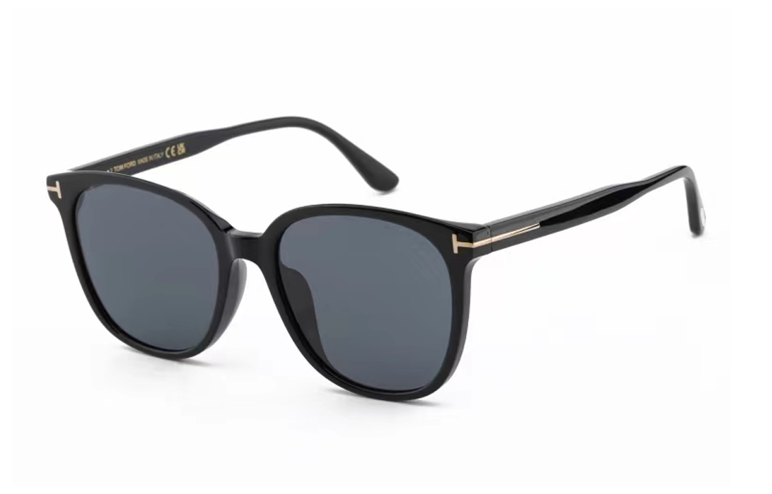 Tom Ford TF Black Irregular Frame Sunglasses Unisex Couple Style. TF972-K-01A 圖 2