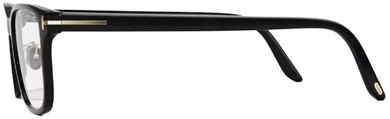 汤姆福特TF黑色光学眼镜,非规则镜框,中性情侣款,正面T标志。 TF5926-D-B_001_55 Shop 汤姆福特TF黑色光学眼镜,非规则镜框,中性情侣款,正面T标志。 TF5926-D-B_001_55