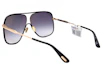 Shop Gafas de Sol Unisex Tom Ford TF Board Member Piloto Negro Viaje Festivo TF841 28B