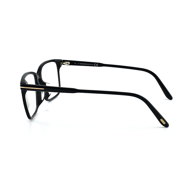 Tom Ford TF Classic Black Square Optical Frame Unisex Couples' Style FT5696F/B-001 圖 4