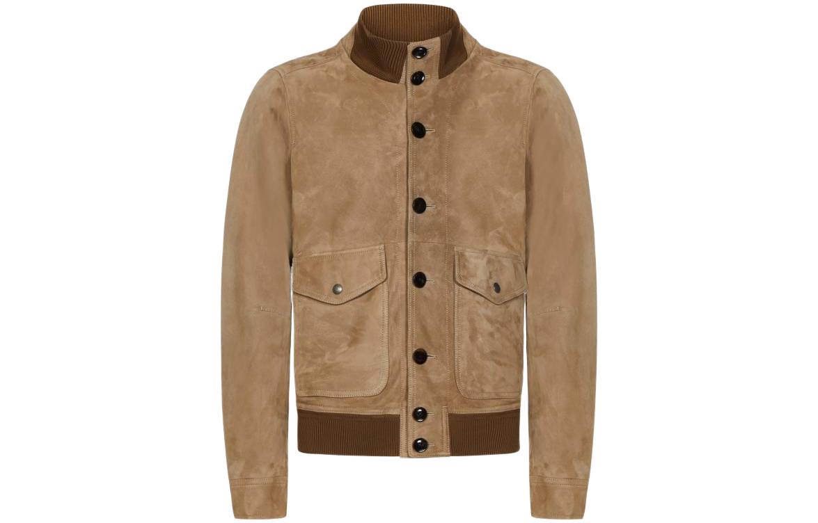 TOM FORD TF Colorblock Single-Breasted Long-Sleeve Jacket for Men BA414TFL930N03