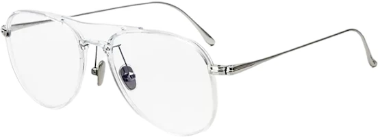 Tom Ford TF Double Bridge Frame Optical Glasses Unisex Irregular Transparent Design. TF5666-B 026 Tom Ford TF Double Bridge Frame Optical Glasses Unisex Irregular Transparent Design. TF5666-B 026