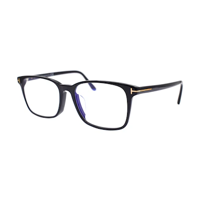 Tom Ford TF Excellence Series Rectangular Optical Glasses Men Black TF5831-F-B-001