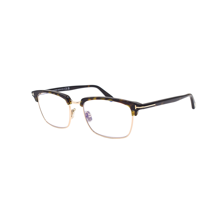 Tom Ford TF Eyeglass Frame Optical Glasses for Men - Gold TF5801-B-052