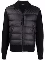 TOM FORD TF FW21 Colorblock Zip-Up Stand Collar Jacket Black TFKG57BYM2YK09 TOM FORD TF FW21 Colorblock Zip-Up Stand Collar Jacket Black TFKG57BYM2YK09