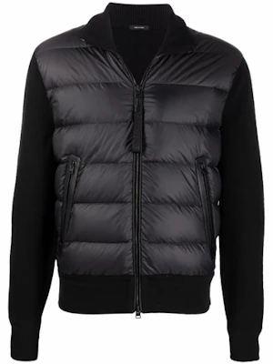 TOM FORD TF FW21 拼色拉鍊立領外套 黑色 TFKG57BYM2YK09 Buy TOM FORD TF FW21 拼色拉鍊立領外套 黑色 TFKG57BYM2YK09