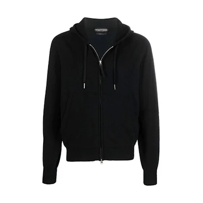 TOM FORD TF FW21 Zip-Up Hoodie Jacket BYB60TFK457102