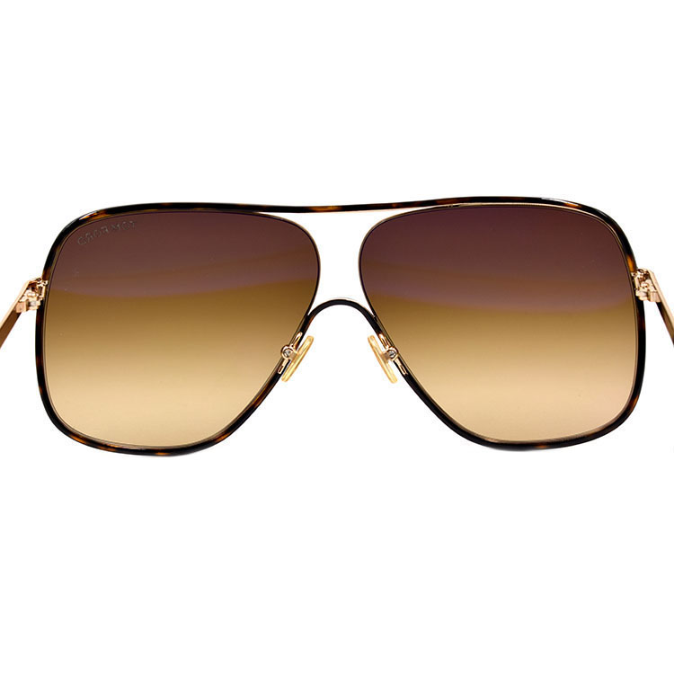 Shop 汤姆福特TF Glorious假日旅行飞行员墨镜 中性款 TF841 28F