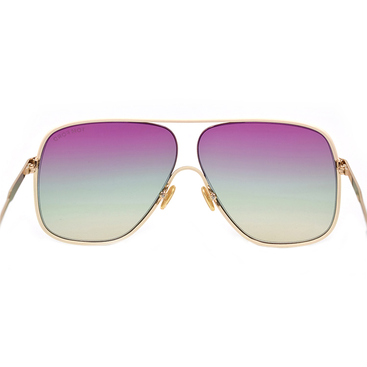 Tom Ford TF Glory Series Board Member Holiday Edition Aviator Sunglasses White Unisex Style TF841 28Z 圖 4