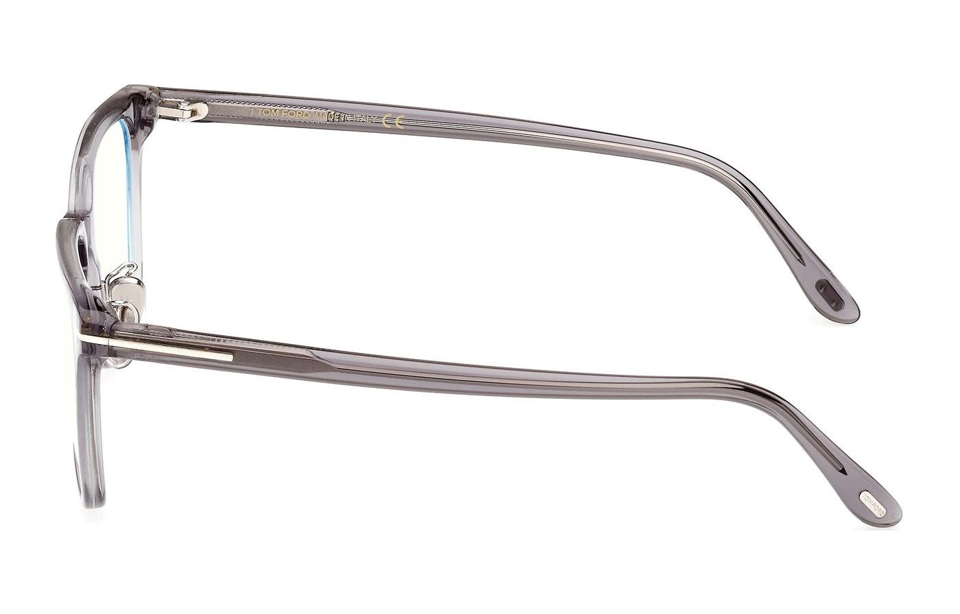 Sizing Tom Ford TF 灰色方形光學眼鏡 男女同款 情侶框 架鯖 FT5921-K-B 020