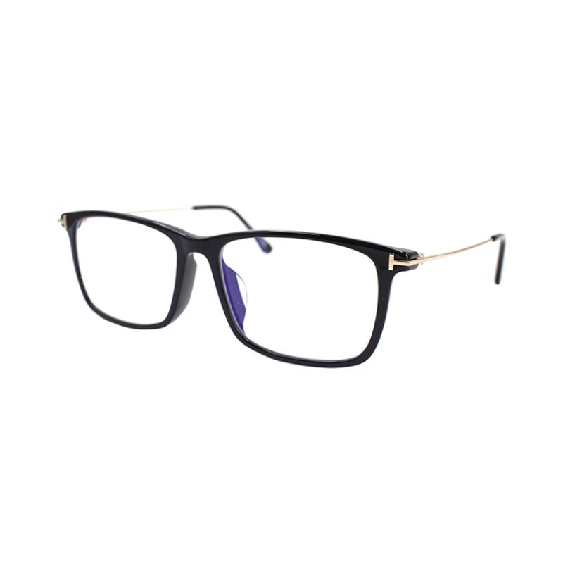 Tom Ford TF Intelligent Series Classic Rectangular Optical Glasses for Men. TF5758-F-B 001