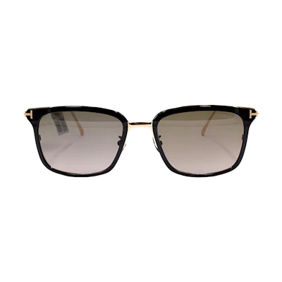 Tom Ford TF Lightweight Titanium Travel Sunglasses - Rectangular Frame Trendy Design TF831-F 01K