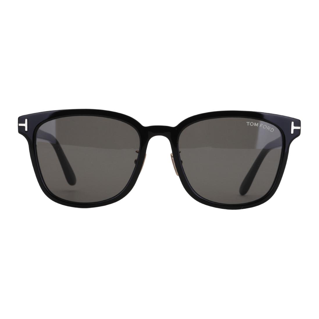 Shop トムフォード TFロゴ アセテート 長方形サングラス 男女兼用 カップル向け ブラック TF1135K5401A