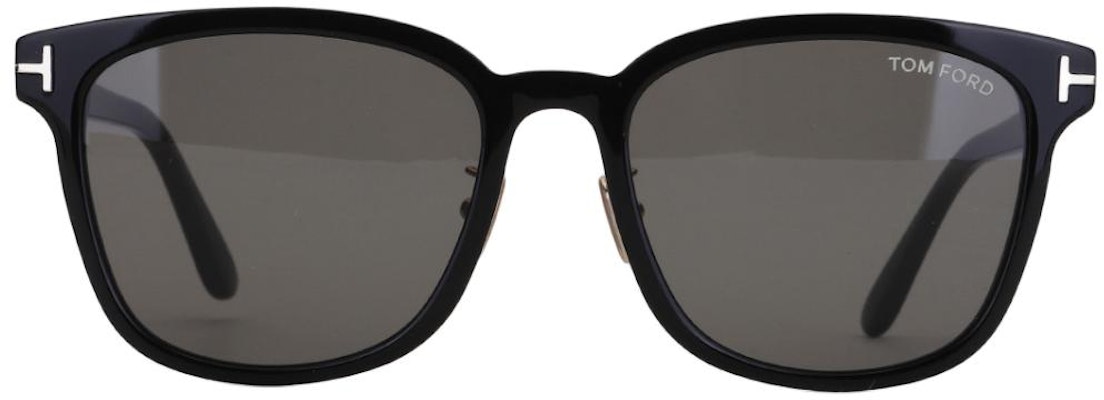 トムフォード TFロゴ アセテート 長方形サングラス 男女兼用 カップル向け ブラック TF1135K5401A Shop トムフォード TFロゴ アセテート 長方形サングラス 男女兼用 カップル向け ブラック TF1135K5401A