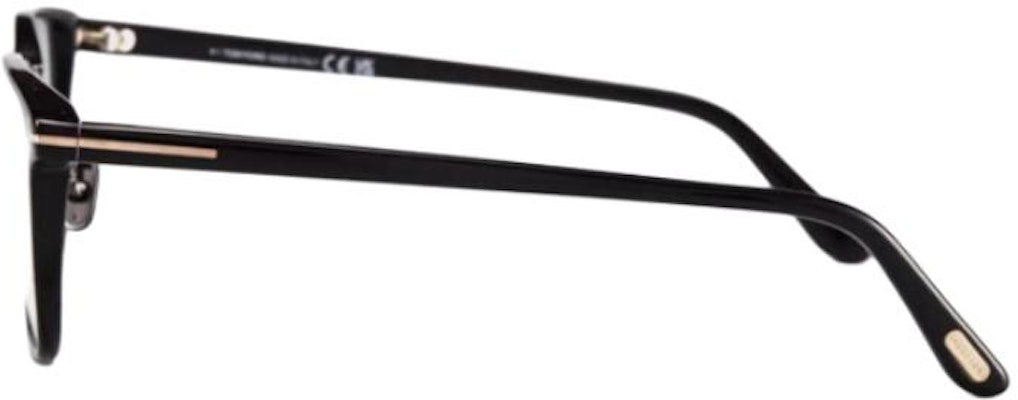 湯姆福特TF標誌不規則光學眼鏡框 黑色 男女情侶款 FT5925-001 Shop 湯姆福特TF標誌不規則光學眼鏡框 黑色 男女情侶款 FT5925-001