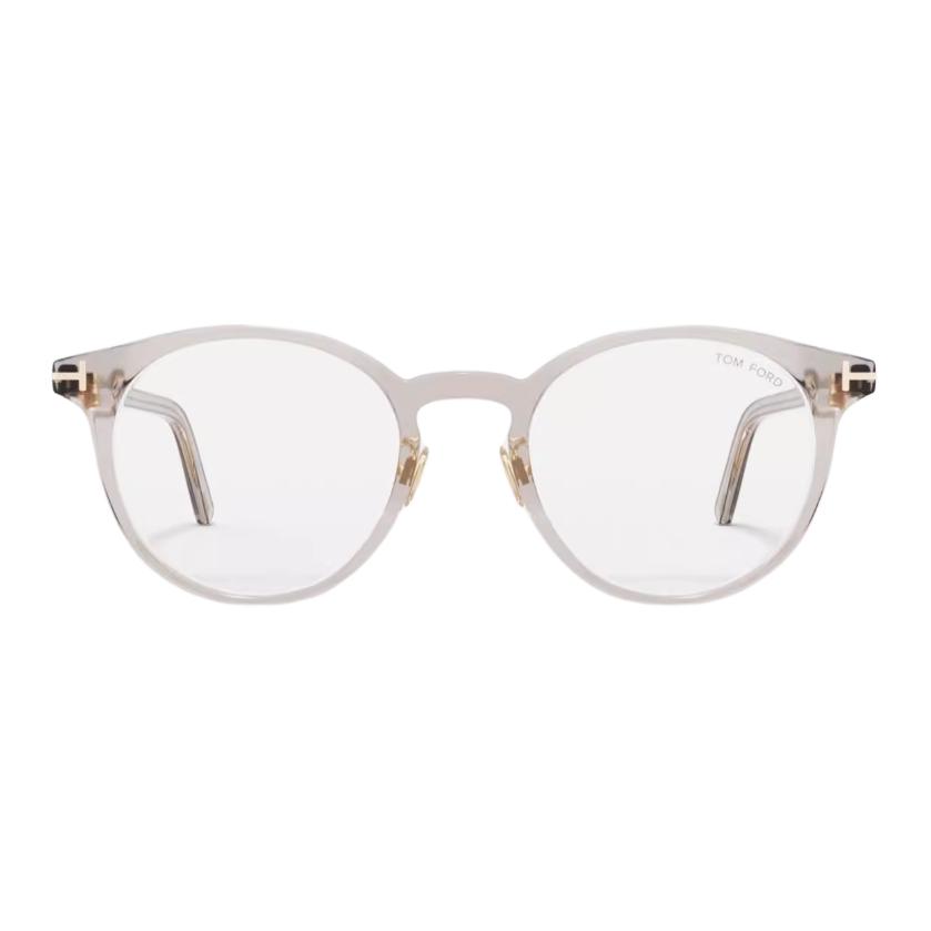 Sizing 湯姆福特 TF標誌圓框眼鏡 男女通用 情侶款 多色選擇 FT5996-K-B