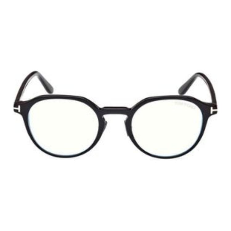 Lookbook トムフォード TF ロゴ ラウンドサングラス メンズ ブラック TF5924DB001