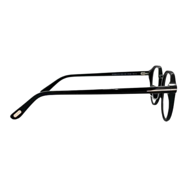 Shop トムフォード TF ロゴ ラウンドサングラス メンズ ブラック TF5924DB001