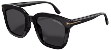 Tom Ford TF Logo Square Sunglasses Unisex Couple Design with Metal & Acetate Frame, Multi-color. FT0892-K Tom Ford TF Logo Square Sunglasses Unisex Couple Design with Metal & Acetate Frame, Multi-color. FT0892-K
