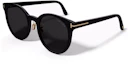 Order Tom Ford TF Kacamata Hitam Logo Cermin Bulat Unisex Gaya Pasangan FT1134-K 01A
