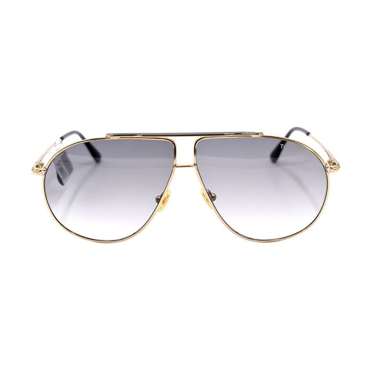 Lookbook 湯姆福特TF現代飛行員節日旅行太陽眼鏡FT0825合金飛行員眼鏡 TF825 28B