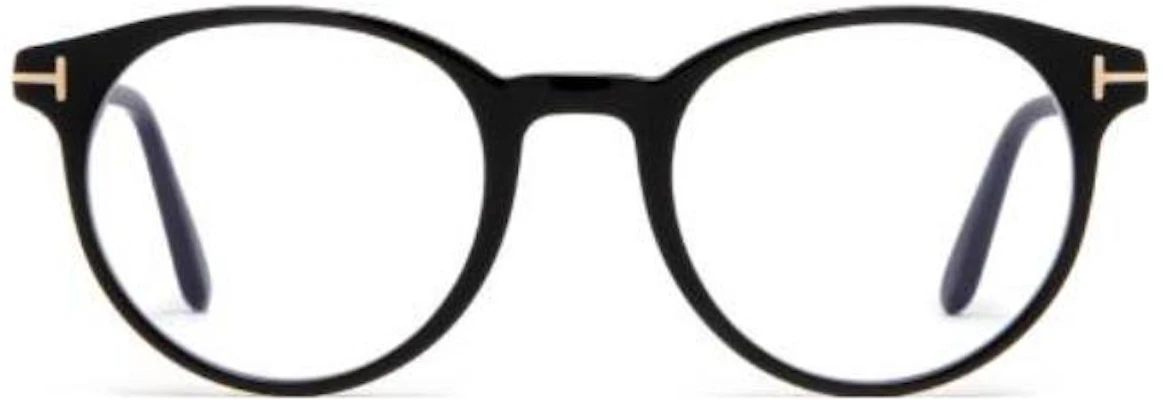 Tom Ford TF Optical Glasses Black - Irregular Plastic Frame with T Logo for Men FT5695B001 Lookbook Tom Ford TF Optical Glasses Black - Irregular Plastic Frame with T Logo for Men FT5695B001