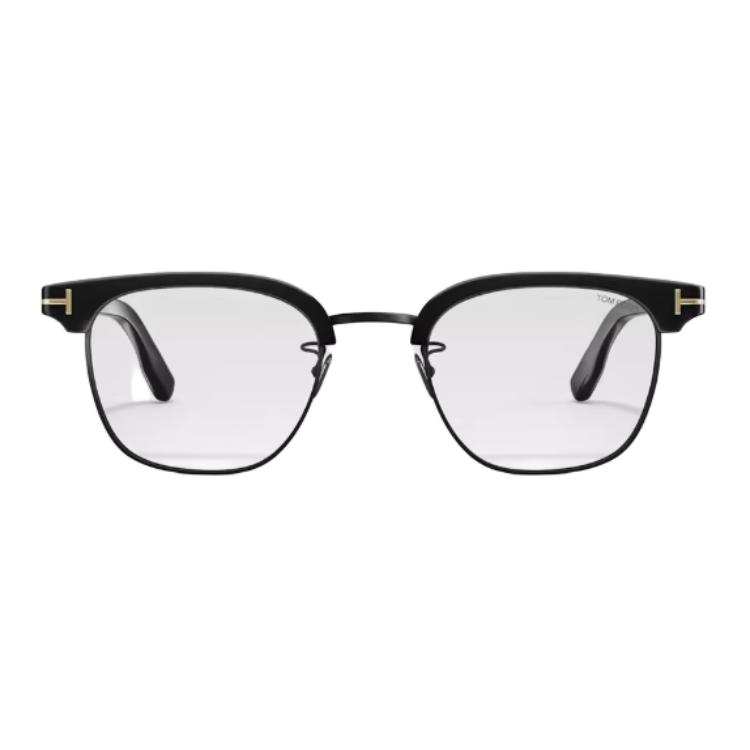 Order Tom Ford TF 椭圆光学眼镜框 黑/黄/玳瑁 情侣款 中性款 潮流设计 FT5932-D-B