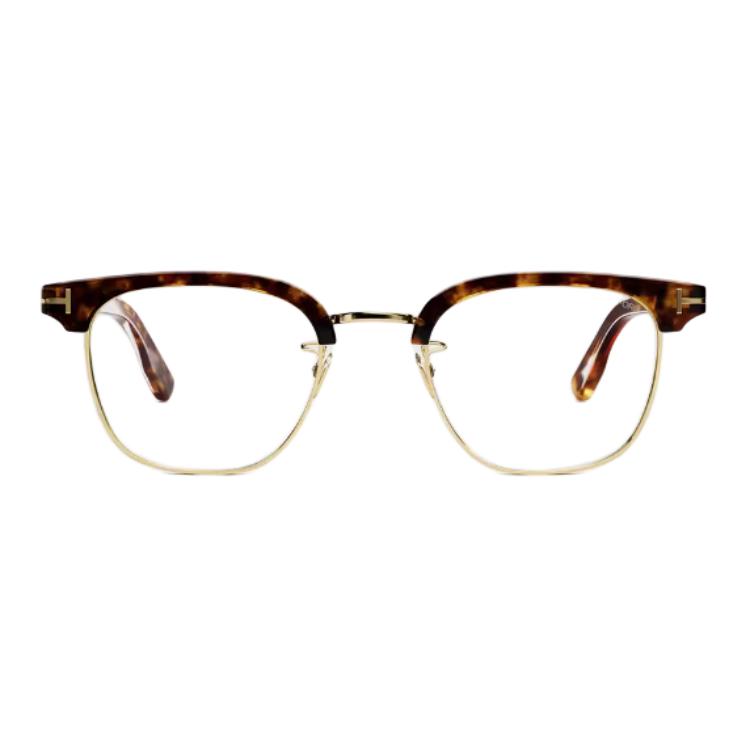 Purchase Tom Ford TF 椭圆光学眼镜框 黑/黄/玳瑁 情侣款 中性款 潮流设计 FT5932-D-B