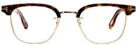 Purchase Tom Ford TF 椭圆光学眼镜框 黑/黄/玳瑁 情侣款 中性款 潮流设计 FT5932-D-B