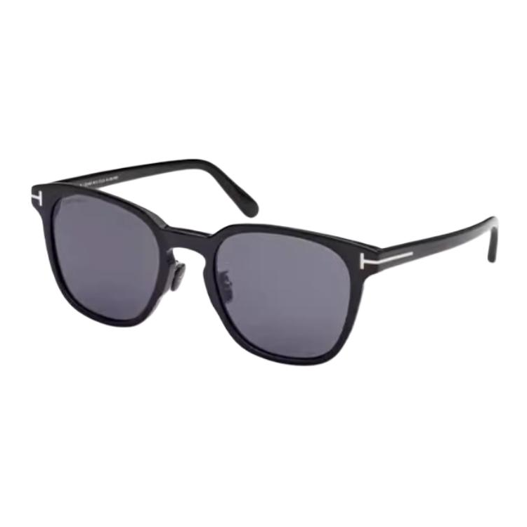 Tom Ford TF Oversized Oval Sunglasses Unisex with Letter Logo Temple - Multiple Colors. FT1051-K