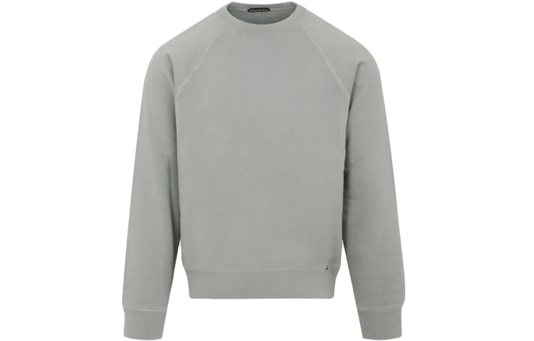 TOM FORD TF Plain Crewneck Long Sleeve Pullover Sweatshirt TFJ985BZ265-T43