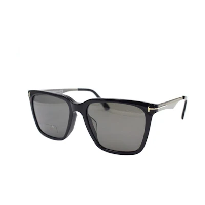 Tom Ford TF Polarized Sunglasses Unisex Trendy Square Frame Fashion Style TF862-F 01D