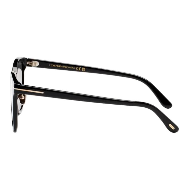 Tom Ford TF Rectangular Acetate Sunglasses Black Unisex Couple Style TF1130K5601C 圖 5