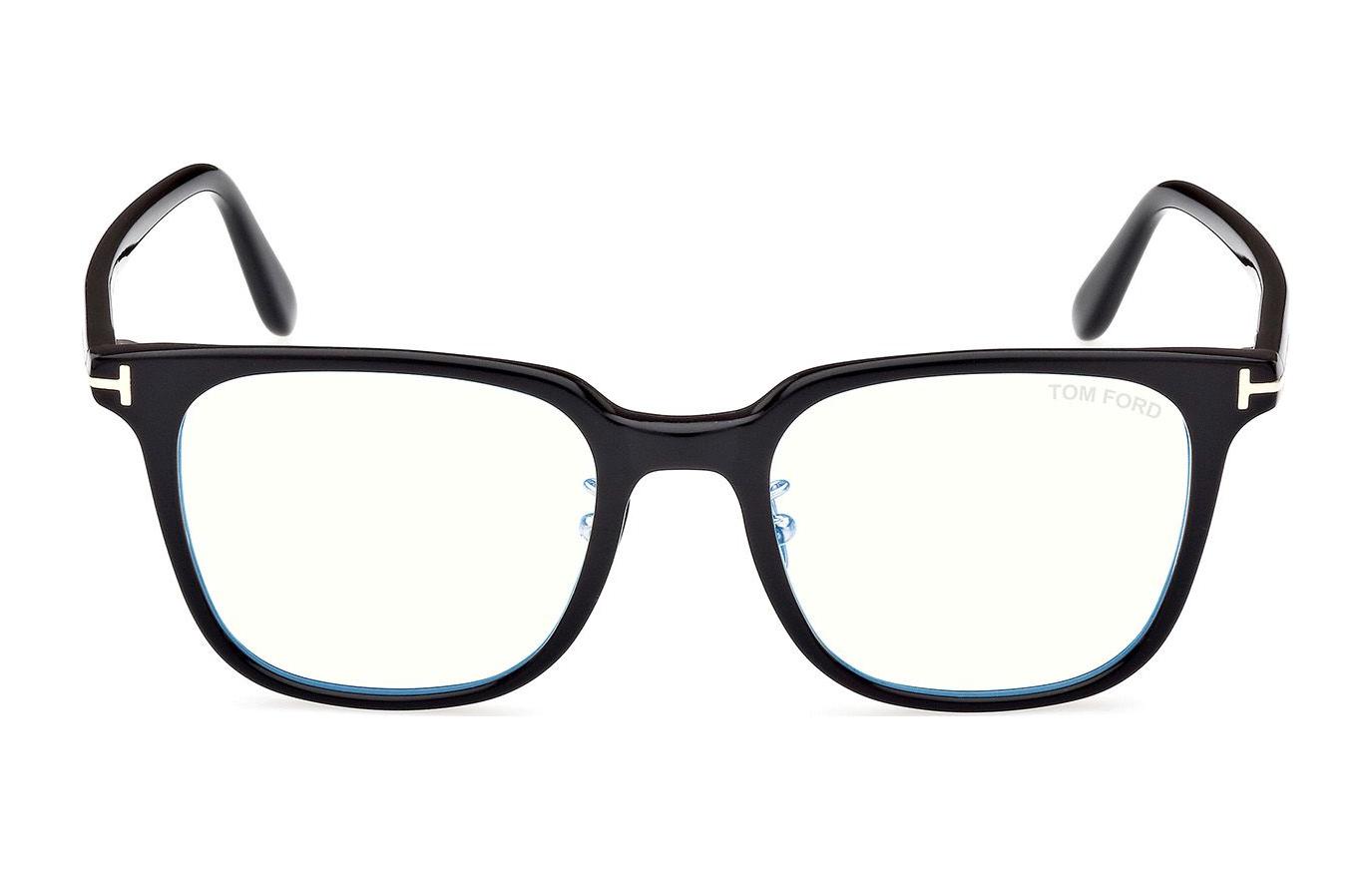 Tom Ford TF Rectangular Optical Glasses Black Unisex Couple Style Thin Frame FT5921-K-B 001 圖 3