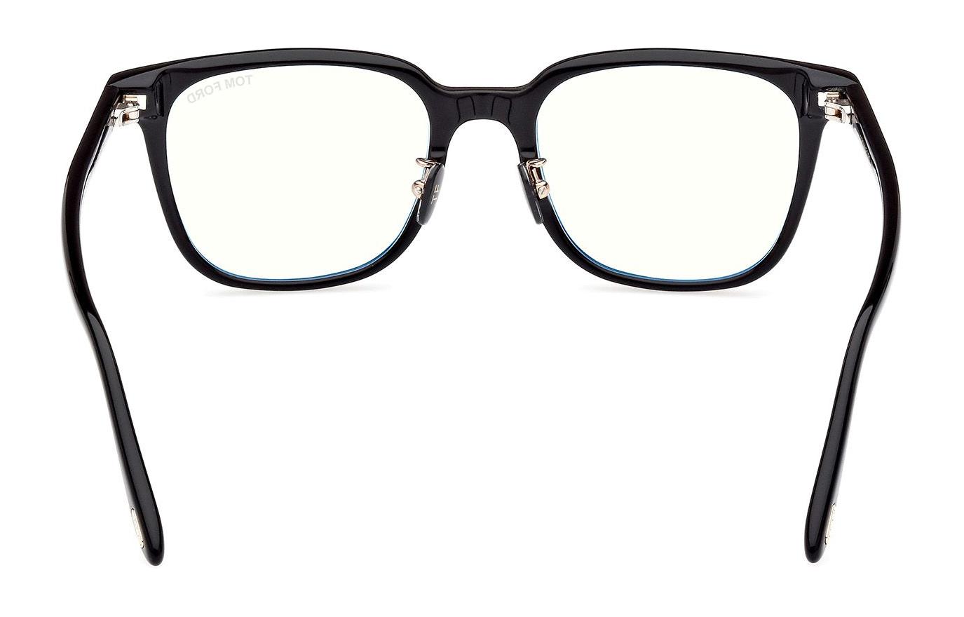 Tom Ford TF Rectangular Optical Glasses Black Unisex Couple Style Thin Frame FT5921-K-B 001 圖 8