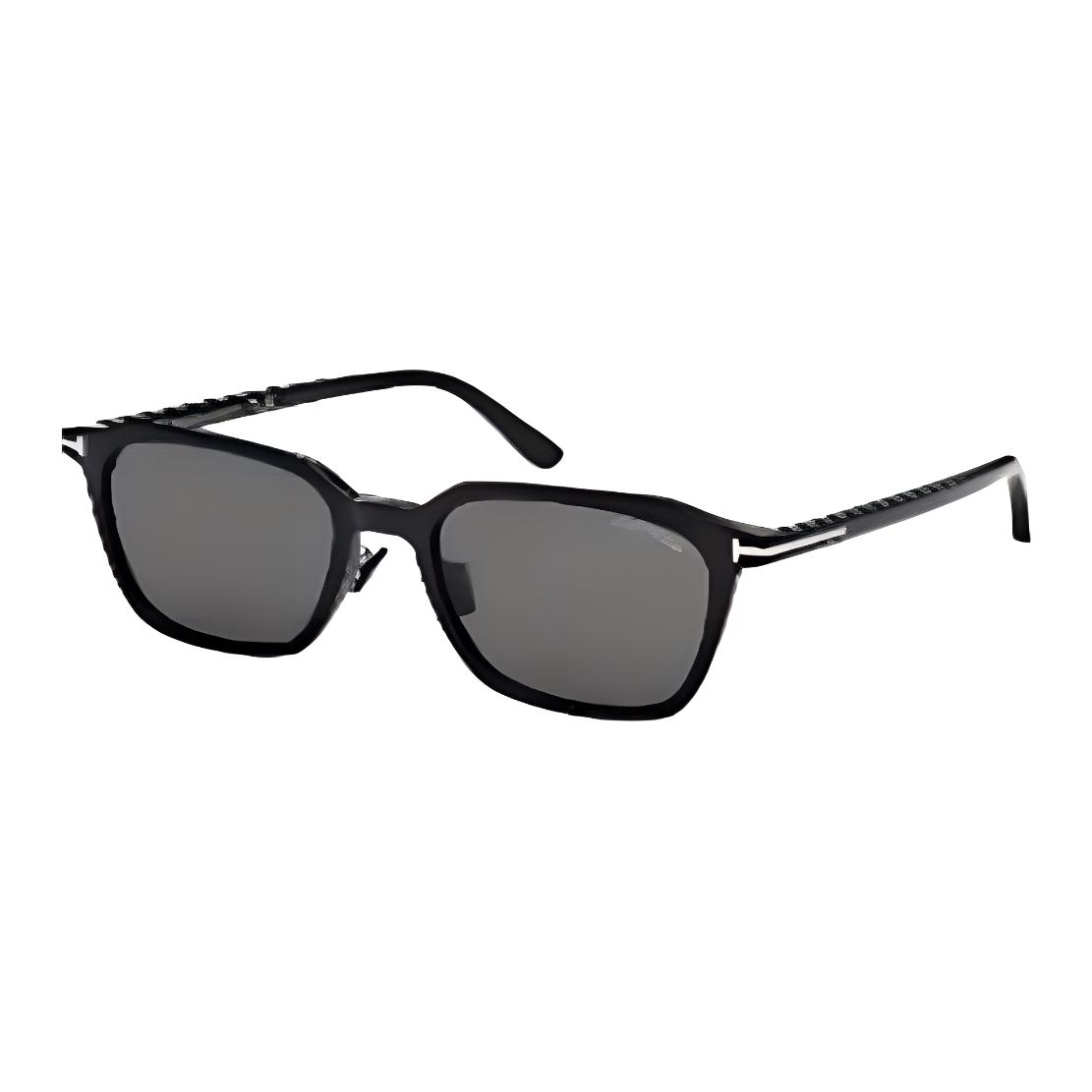 Tom Ford TF Rectangular Sunglasses Black Unisex Matching Couples Design. FT0971-K5401A