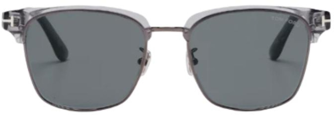 톰 포드 TF 사각 선글라스 스트라이프 템플 유니섹스 그레이 TF1139K5620A Lookbook 톰 포드 TF 사각 선글라스 스트라이프 템플 유니섹스 그레이 TF1139K5620A
